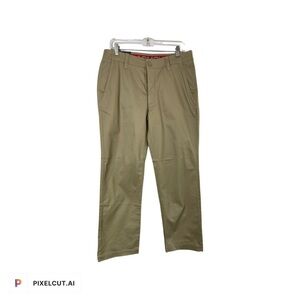 Under Armour Men Golf Performance Pants Chino Style Size 34/30 Straight Droit